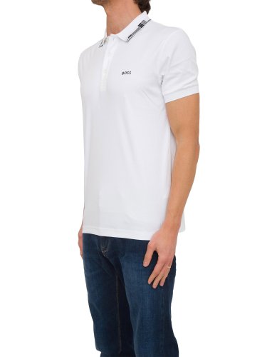 Чоловіче поло BOSS Jersey BIANCO
