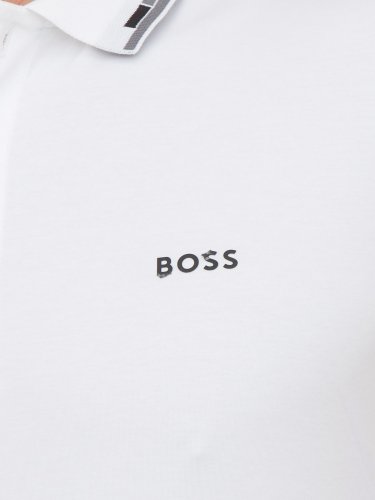 Чоловіче поло BOSS Jersey BIANCO