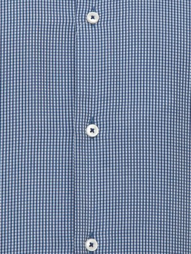 Мужская рубашка с длинным рукавом BOSS Shirts BLU