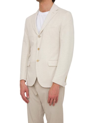 Мужской пиджак ELEVENTY SINGLE BREASTED JACKET AVORIO