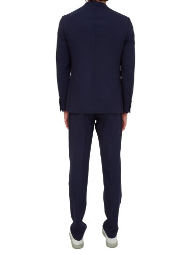 Мужской классический костюм ELEVENTY SINGLE BREASTED SUIT PENCES PANTS BLU