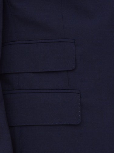Мужской классический костюм ELEVENTY SINGLE BREASTED SUIT PENCES PANTS BLU