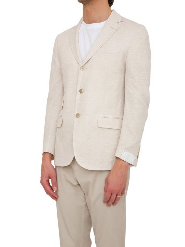 Мужской пиджак ELEVENTY SINGLE BREASTED JACKET AVORIO
