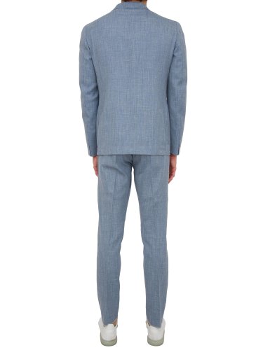 Чоловічий класичний костюм ELEVENTY  SOFT SUIT PANT JOGGER BLU DENIM