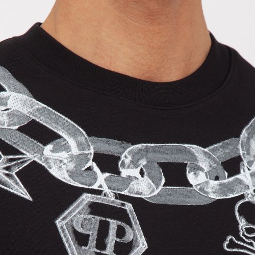 Чоловіча толстовка PHILIPP PLEIN Sweatshirt LS NERO