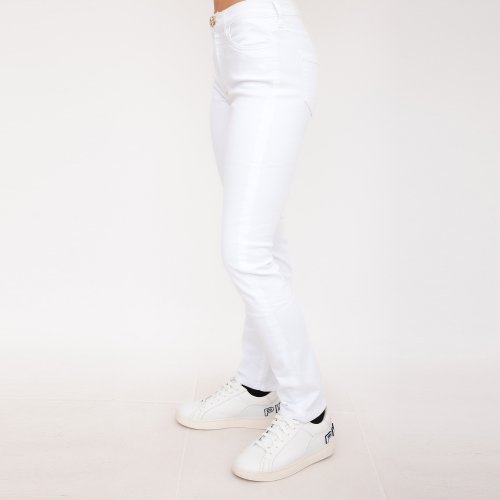 Жіночі джинси PHILIPP PLEIN Denim Trousers Regular fit BIANCO