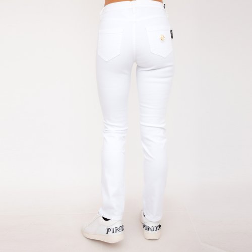 Жіночі джинси PHILIPP PLEIN Denim Trousers Regular fit BIANCO