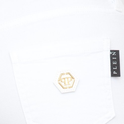 Жіночі джинси PHILIPP PLEIN Denim Trousers Regular fit BIANCO