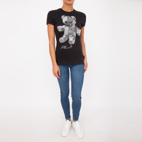 Жіноча футболка PHILIPP PLEIN T-shirt Sexy Pure NERO