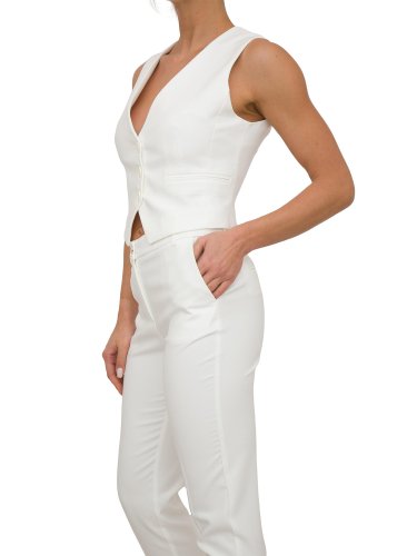 Жіночий жилет FRACOMINA GILET BIANCO