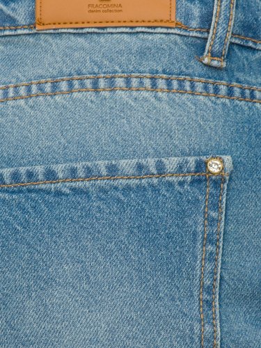 Довга спідниця FRACOMINA SKIRT BLU DENIM