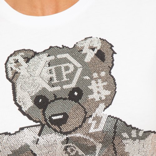Женская футболка PHILIPP PLEIN T-shirt Sexy Pure BIANCO