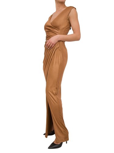 Женское платье FRACOMINA DRESS MARRONE