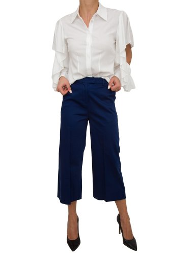 Жіноча сорочка з довгим рукавом FRACOMINA SHIRT BIANCO