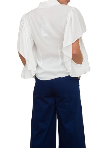 Жіноча сорочка з довгим рукавом FRACOMINA SHIRT BIANCO