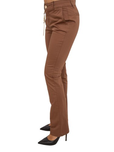 Женские повседневные брюки FRACOMINA PANTS MARRONE