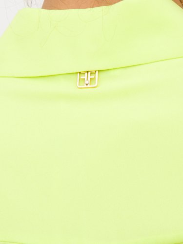 Жіноча сорочка з довгим рукавом FRACOMINA SHIRT VERDE