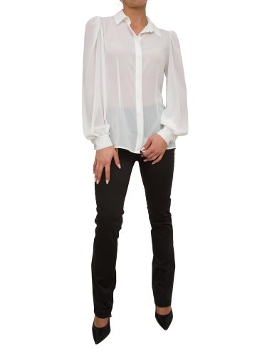 Жіноча сорочка з довгим рукавом FRACOMINA SHIRT BIANCO