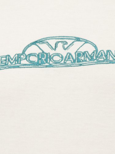 Чоловіча футболка EMPORIO ARMANI T-SHIRT AVORIO