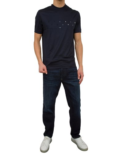 Мужская футболка EMPORIO ARMANI T-SHIRT BLU