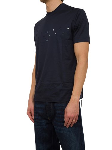 Мужская футболка EMPORIO ARMANI T-SHIRT BLU