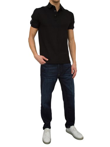 Мужское поло EMPORIO ARMANI POLO SHIRT NERO