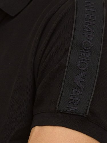 Мужское поло EMPORIO ARMANI POLO SHIRT NERO