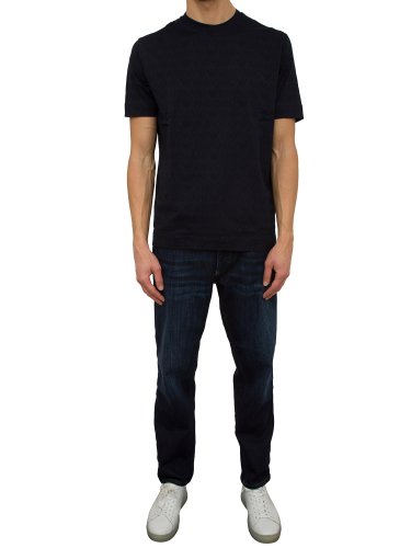 Мужская футболка EMPORIO ARMANI T-SHIRT BLU