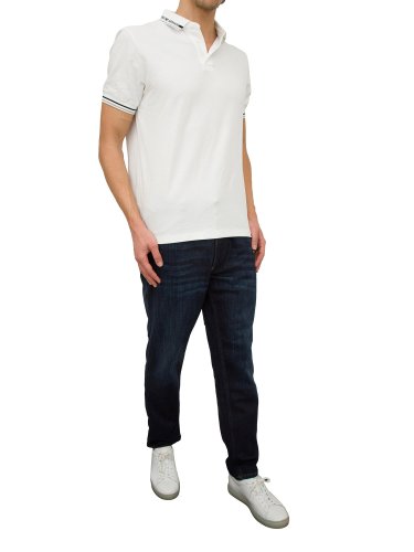 Чоловіче поло EMPORIO ARMANI POLO SHIRT BIANCO