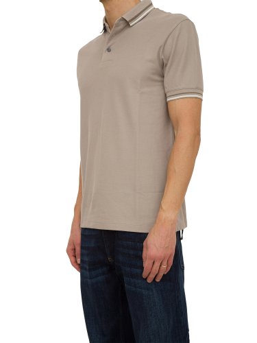Мужское поло EMPORIO ARMANI POLO SHIRT TAUPE