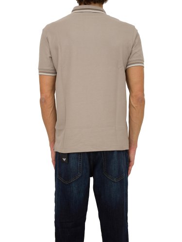 Мужское поло EMPORIO ARMANI POLO SHIRT TAUPE