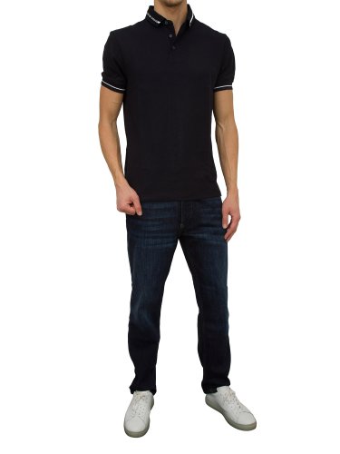 Чоловіче поло EMPORIO ARMANI POLO SHIRT BLU