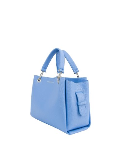 Жіноча сумка з ручками EMPORIO ARMANI SHOPPING BAG AZZURRO