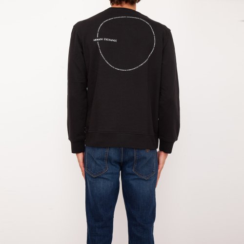 Чоловіча толстовка ARMANI EXCHANGE SWEATSHIRT NERO
