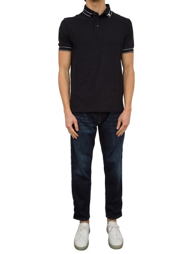 Чоловіче поло EMPORIO ARMANI POLO SHIRT BLU