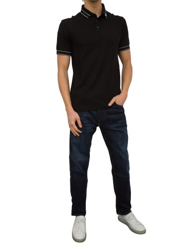 Мужское поло EMPORIO ARMANI POLO SHIRT NERO