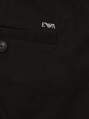 Мужские повседневные брюки EMPORIO ARMANI TROUSER NERO