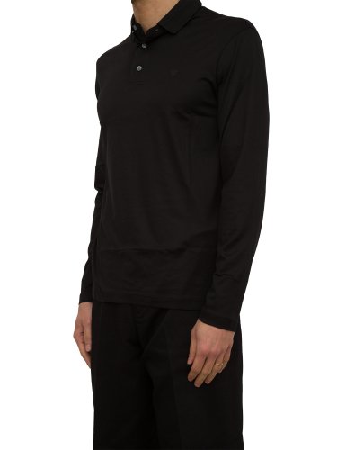 Мужское поло EMPORIO ARMANI POLO SHIRT NERO