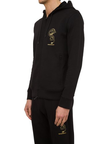 Мужская толстовка EMPORIO ARMANI SWEATSHIRT NERO