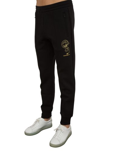 Чоловічі спортивні штани EMPORIO ARMANI TROUSER NERO