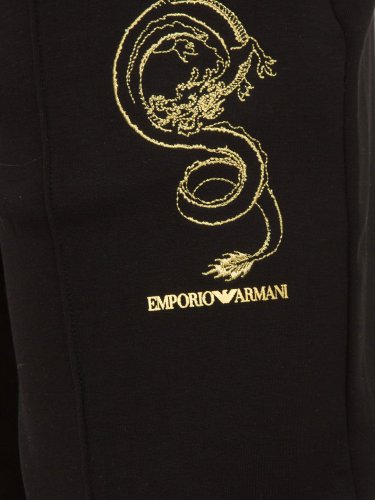 Чоловічі спортивні штани EMPORIO ARMANI TROUSER NERO