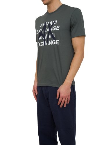 Чоловіча футболка  ARMANI EXCHANGE T-SHIRT VERDE