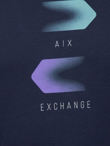 Чоловіча футболка  ARMANI EXCHANGE T-SHIRT BLU