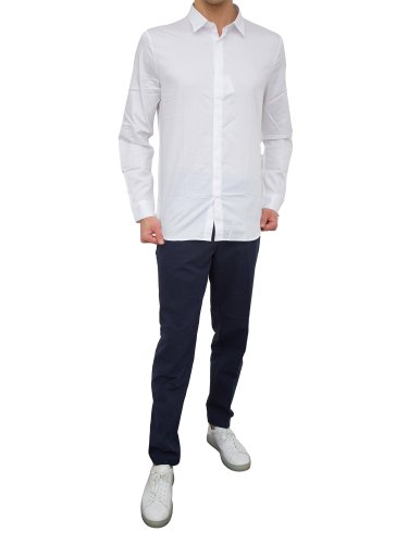 Чоловіча сорочка з довгим рукавом ARMANI EXCHANGE CAMICIA BIANCO