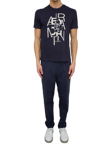 Чоловіча футболка  ARMANI EXCHANGE T-SHIRT BLU