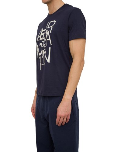 Чоловіча футболка  ARMANI EXCHANGE T-SHIRT BLU