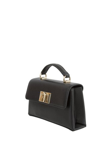 Женская сумка с ручками FURLA MINI BAG NERO
