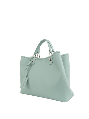 Женская сумка с ручками EMPORIO ARMANI SHOPPING BAG ACQUAMARINA