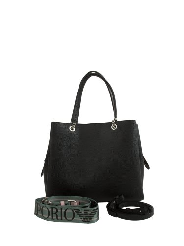Женская сумка с ручками EMPORIO ARMANI  SHOPPING BAG NERO