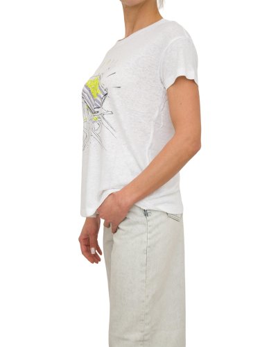 Жіноча футболка  ARMANI EXCHANGE T-SHIRT GIROCOLLO BIANCO